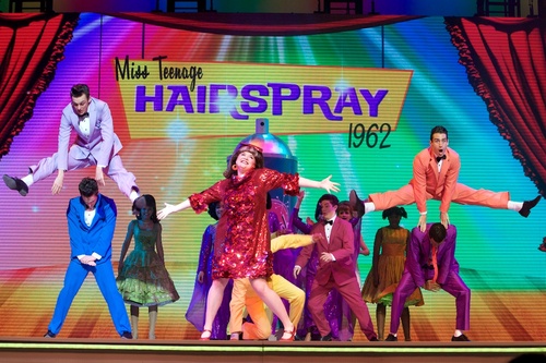 cartoon hairspray can. You Can#39;t Stop The Beat.